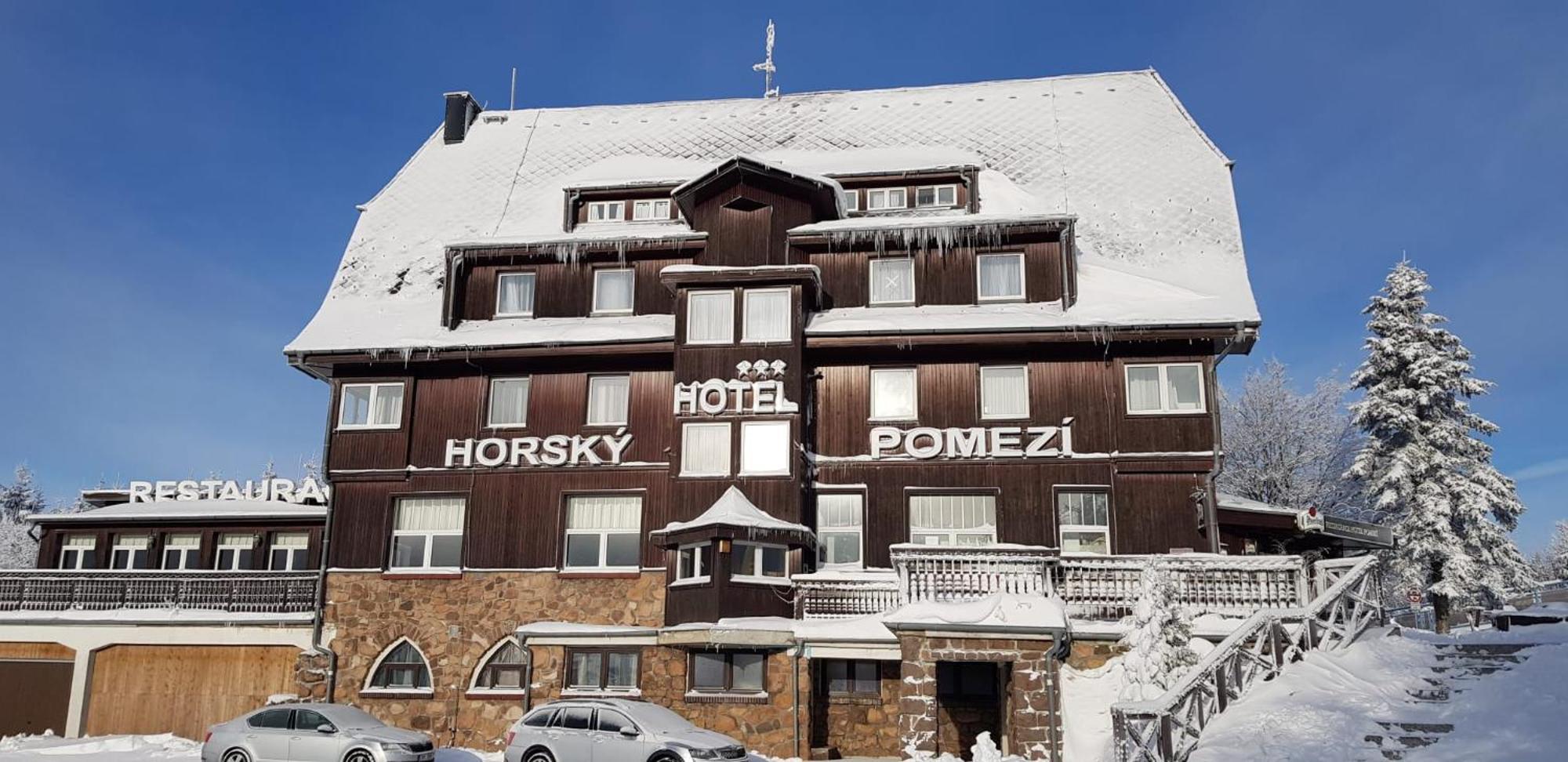 Hotel a restaurace Pomezí Cínovec Exterior foto